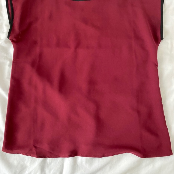 Burgundy Blouse. Never worn - Picture 2 of 2